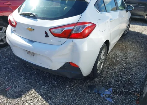 2017 Chevrolet Cruze Lt Auto из США, поврежденный, VIN 3G1BE6SM4HS570996